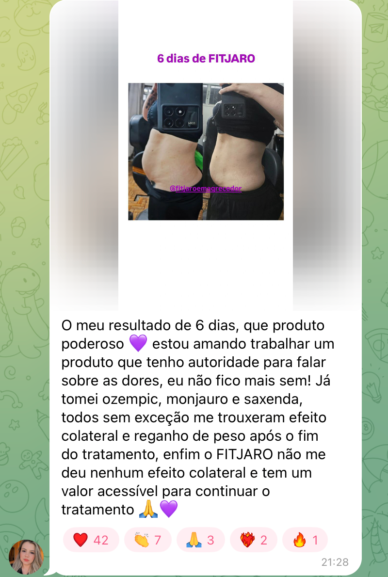 Resultado Real FitJaro Black - Antes e Depois 5